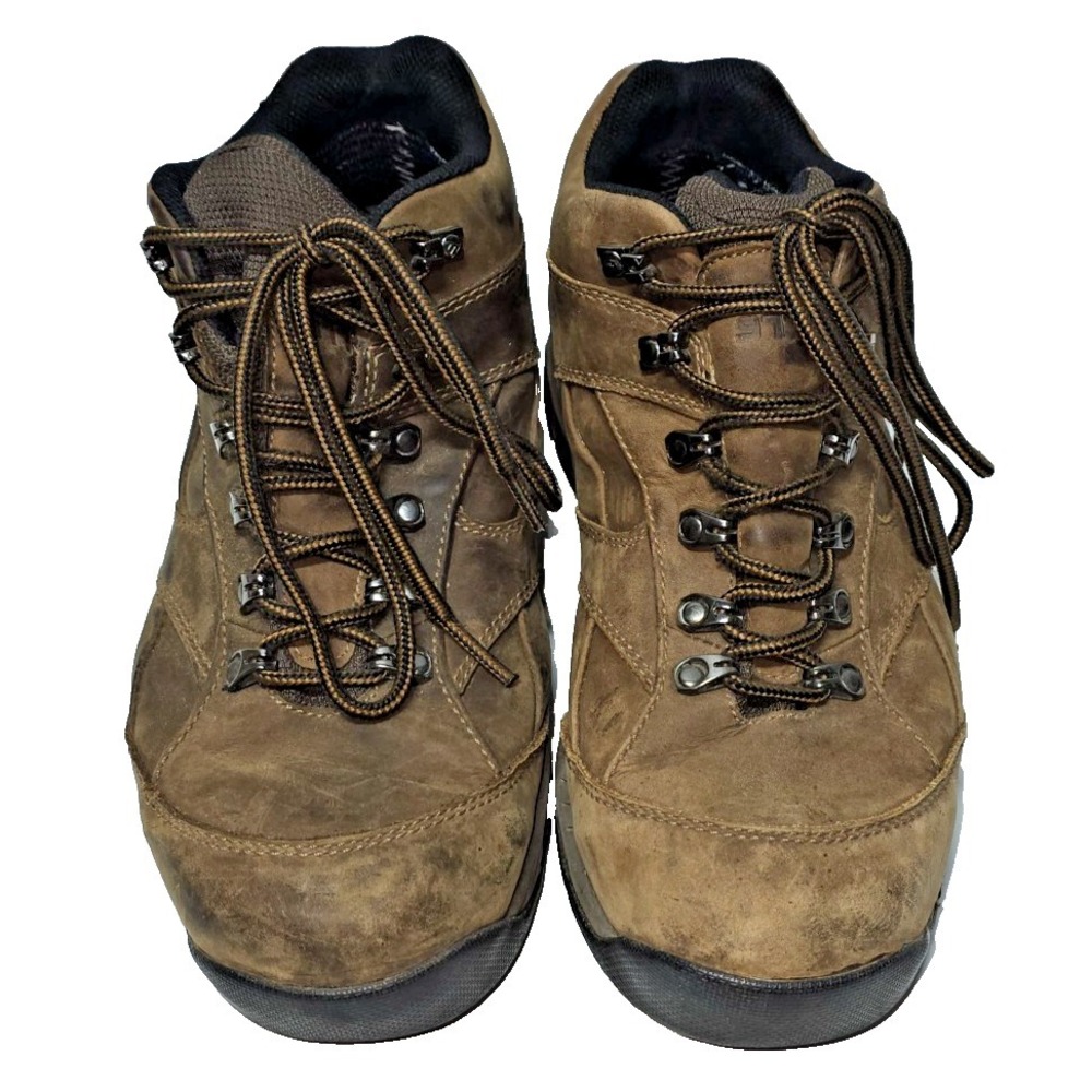 New Balance Gore-Tex Hiking Boots Men's 9.5 4E Waterproof Leather MW977GT Brown